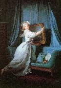 Henri Pierre Danloux Portrait de Mademoiselle Rosalie Duthe oil painting reproduction